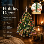 🎄✨ DIY Beaded Christmas Tree Kit – 🎅Create Your Own Sparkling Holiday Decoration