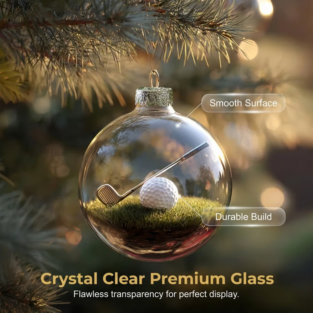 🎁Limited release-🌲Christmas Gift--⚾3D Sports Holiday Ornament（BUY 6 FREE SHIPPING）