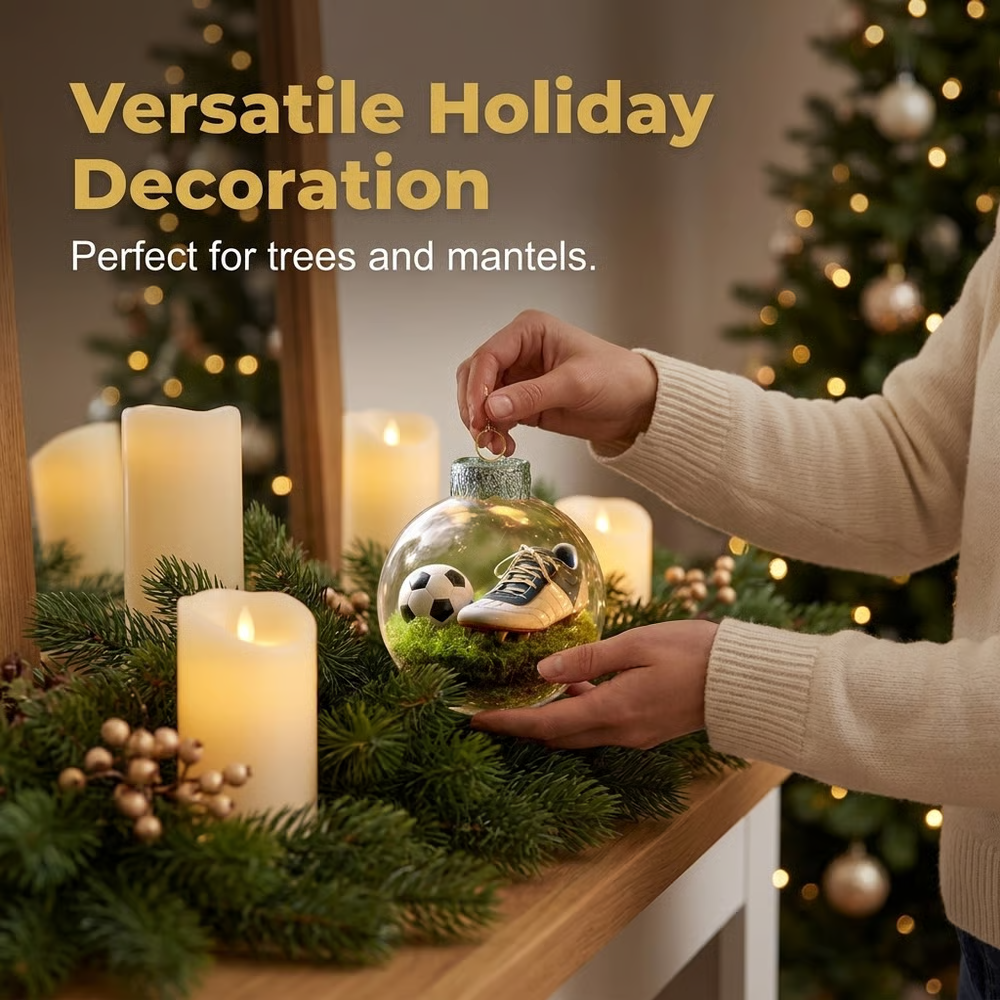 🎁Limited release-🌲Christmas Gift--⚾3D Sports Holiday Ornament（BUY 6 FREE SHIPPING）