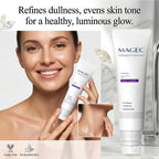 ⏰ Reduces Wrinkles and Double Chin,Five Rollers for All Around Massage,Neck Firming Cream