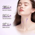 ⏰ Reduces Wrinkles and Double Chin,Five Rollers for All Around Massage,Neck Firming Cream