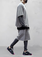Men's Casual Loose Fit Solid Sports Sets