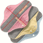 4PCS Reusable Leak-Proof Washable Incontinence Pads